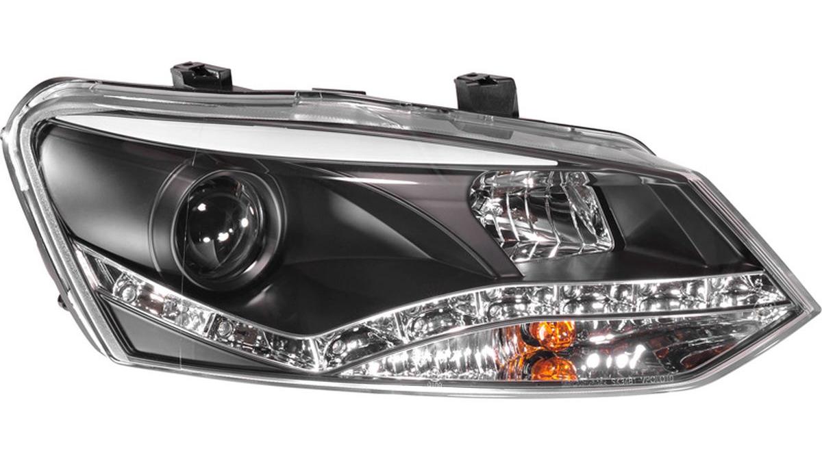 Set+de+phares+look-diurnes+sur+mesure+pour+Volkswagen+Polo+6R+2009-2014+-+Noir+-+incl.+Moteur